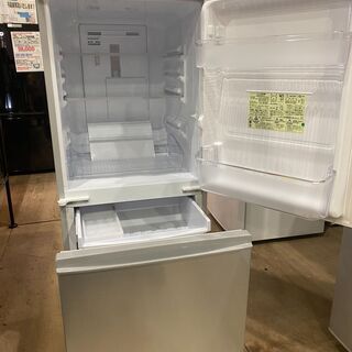 愛品館市原店】SHARP 2019年製 137L 2ドア冷蔵庫 SJ-D14E-S 【