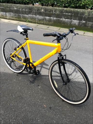 お取引き感謝【街乗り仕様】２６インチ・マウンテンバイク・街乗りタイヤ・状態良し・中古