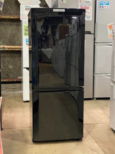 【愛品館市原店】三菱 2017年製 146L 2ドア冷蔵庫 MR-P15C-B 【管理IR013047-007】