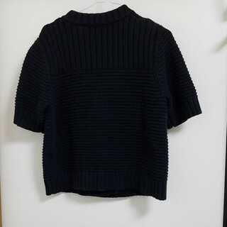 ユニクロ　コットンカーディガン五分袖の画像