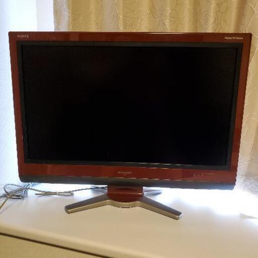 【SHARP】テレビ　リモコン付