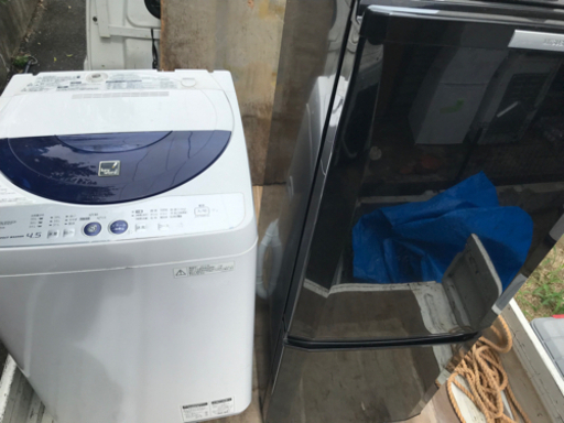 【セット販売】単身用冷蔵庫洗濯機セット　格安販売商品です。