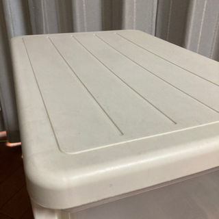 収納ケース　3段　キャスター付き　2個セットの画像