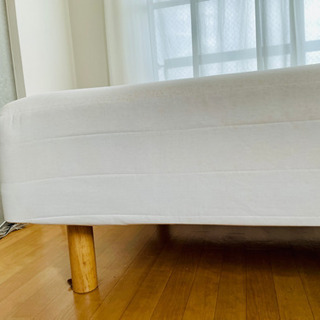 【処分予定10月中旬】無印良品　脚付マットレス　シングルの画像