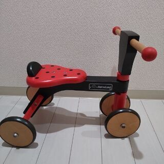 ボーネルンド 室内四輪車 テントウムシ