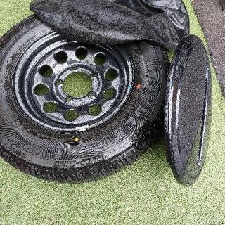 🆕カラーブラック❗ジムニー背面タイヤホイールカバーオマケ付きのJ...