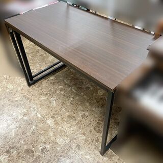 ニトリ ザック2 デスク ブラウン  W1100×H760×D6...