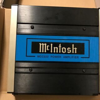 マッキントッシュ MC222　アンプ 