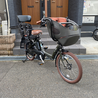 完成❣️ビッケ ポーラー みたいなアンジェリーノ。子供乗せ自転車　3人乗り自転車の画像