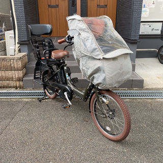 完成❣️ビッケ ポーラー みたいなアンジェリーノ。子供乗せ自転車　3人乗り自転車の画像