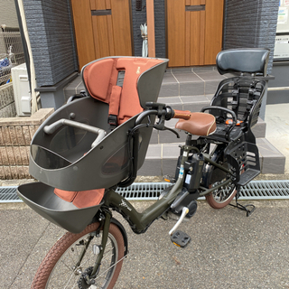 完成❣️ビッケ ポーラー みたいなアンジェリーノ。子供乗せ自転車　3人乗り自転車の画像