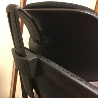 オフィスチェア　オットマン付き　リクライニングの画像
