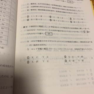 河合塾版　センター過去問　日本史の画像