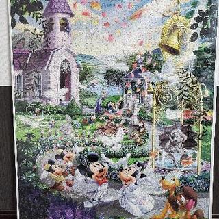 ディズニーウェディングジグソーパズル完成品の画像