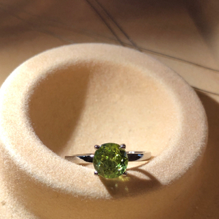No.045 ジモティー特別価格❗️【ペリドット】リング