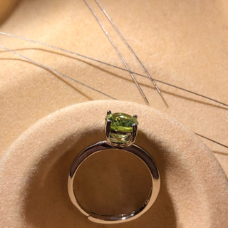 No.045 ジモティー特別価格❗️【ペリドット】リングの画像