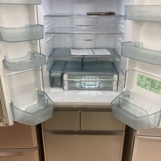 HITACHI 6ドア冷蔵庫 R-XG4300H 2018年 程度B 430L