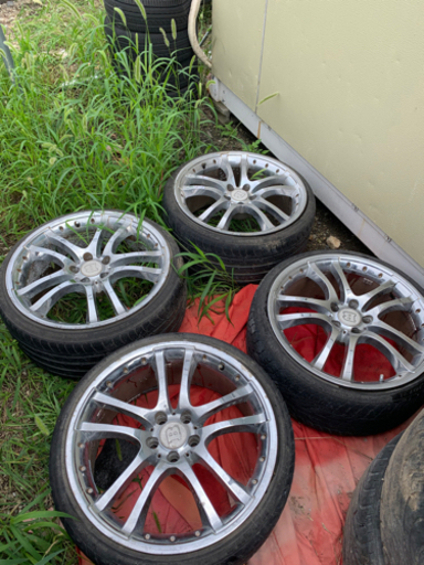 ブラバス風？20インチ　メッキホイール