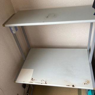 スチール製パソコン机