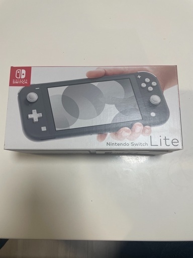 残り1台！！　新古品　スイッチライト　グレー