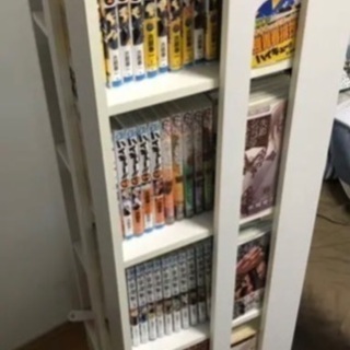 取引確定済　たっぷり収納♪回転コミックラック５段タイプ