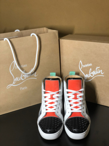 クリスチャンルブタンメンズハイカットスニーカー