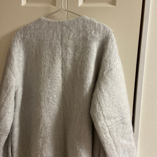 クチュールブローチ　メランジシャギーコートの画像