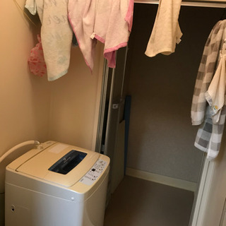 押入れ用ハンガーラック突っぱり棒　　の画像