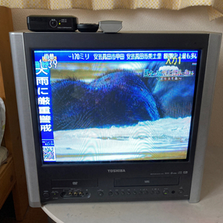 ブラウン管テレビデオ　東芝バズーカ