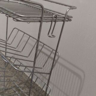 お風呂収納　スチールラックの画像