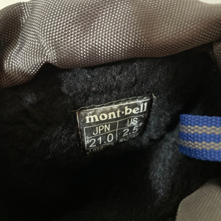 mont-bell 子ども用スキーブーツ　21センチの画像
