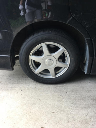 15インチ195の65ホイールタイヤセット2本、新古