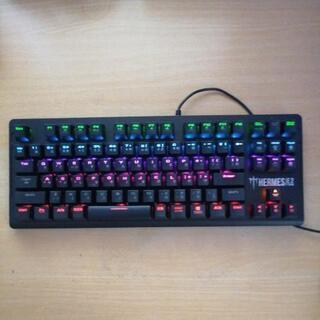 ゲーミングキーボード　GAMDIAS HERMES E2 RED...