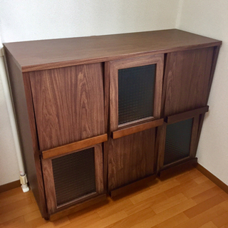 フラップ扉  本棚