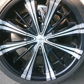 社外20インチアルミホイール4本セット　245/35ZR20 夏タイヤ C-HR imgrc0113360262.jpg