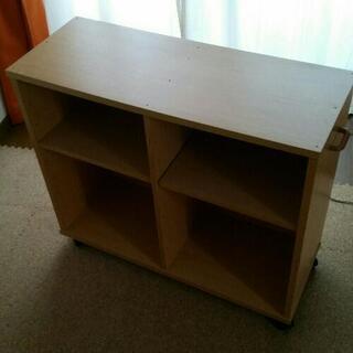 キャスター付棚(本棚)の画像