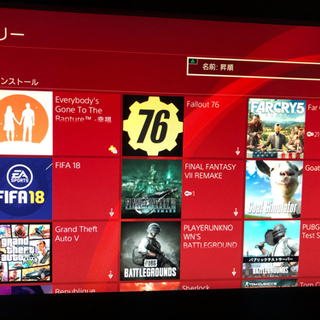 【ソフト付き】PS4 500GB  コントローラー2個　DL版ソフト多数付きの画像