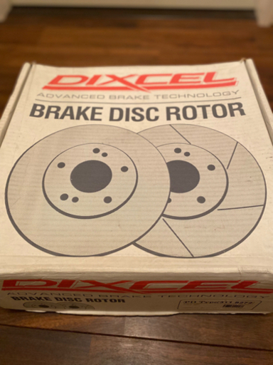 ランクル80 フロントブレーキローター　ディクセル