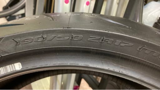 新品未使用 METZELER SPORTEC M7RR 120 190 前後タイヤセット