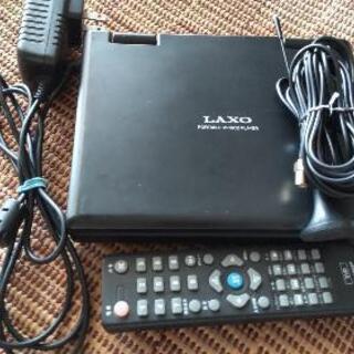 LAXOワンセグＴＶ７型内臓DVDプレイヤー     値下げ１５...