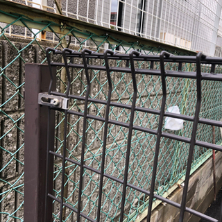 フェンス 外構 エクステリア 間口 約2メータ50センチ