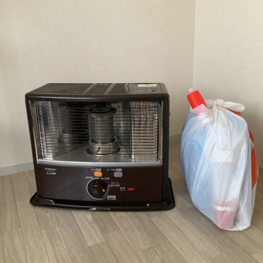 冬を先取り。コロナ石油ストーブ