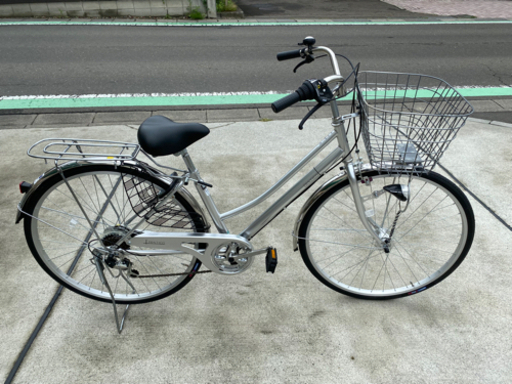 DCMパンクしにくい自転車 5月購入 6段変速 27インチ 自転車 中古