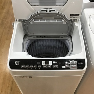 洗濯機　2015年製 トレファク神戸新長田】SHARPの2018年製の縦型洗濯乾燥機です