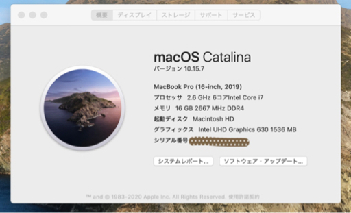 ★美品★MacBook Pro 16インチ(2019) 5点オマケ付き