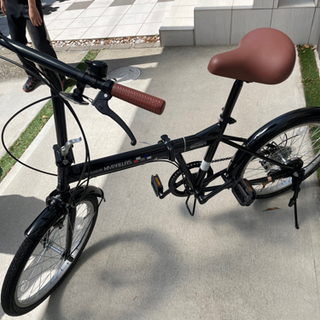 美品！⭐︎折り畳み自転車⭐︎シマノ６段ギア⭐︎折りたたみ折畳み2...