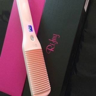 お値下げ◆ホットブローブラシ、ヘアアイロン、ストレートブラシ　Rifny◆usedの画像
