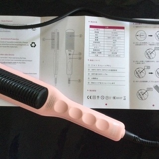お値下げ◆ホットブローブラシ、ヘアアイロン、ストレートブラシ　Rifny◆usedの画像