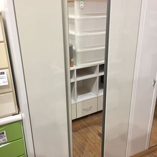 【愛品館市原店】ミラー付3枚扉クローゼット【管理IIF018002-104】