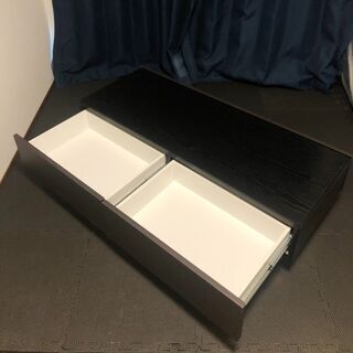 【機能的】引き出し付きセンターテーブル【値段交渉可】の画像